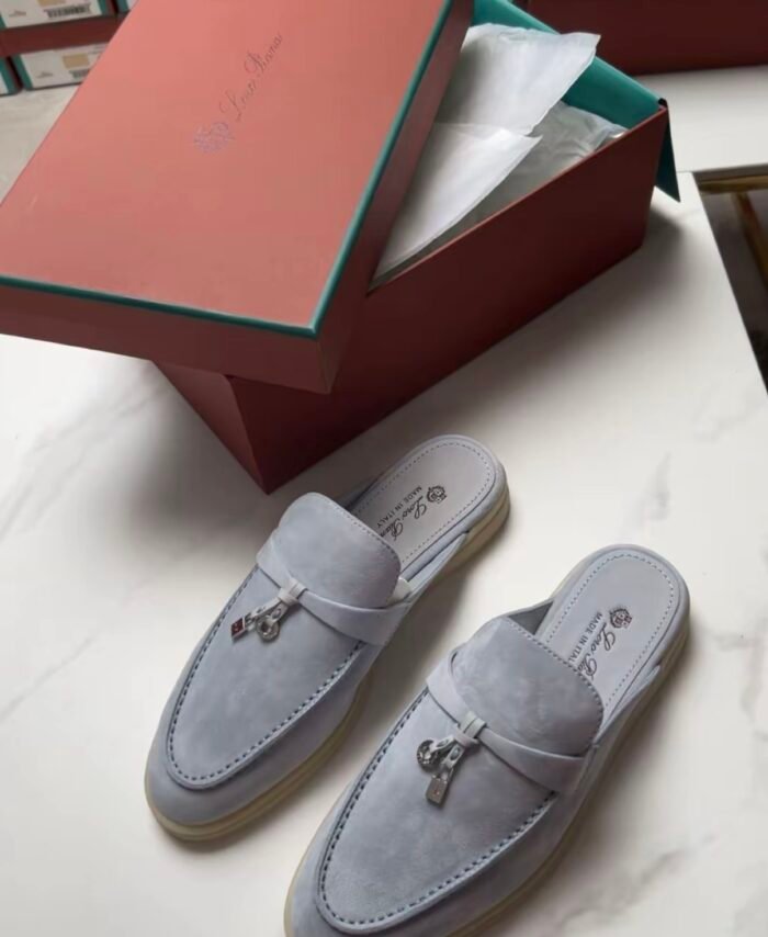 Loro Piana Shoes Bleu