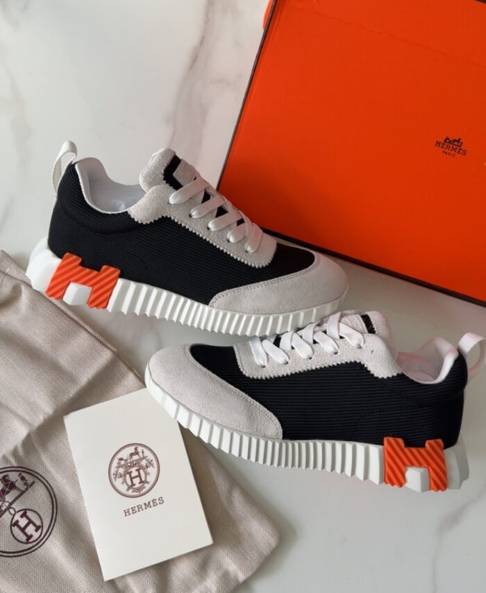 Hermès Bouncing Noir/Blanc Classique